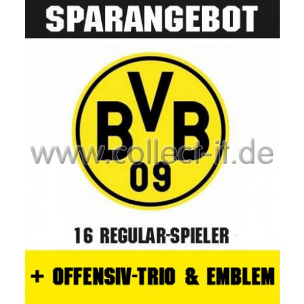 Mannschafts-Paket mit Offensiv-Trio & Emblem - Borussia Dortmund - Saison 2015/16