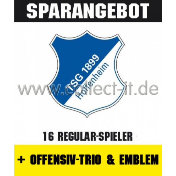 Mannschafts-Paket mit Offensiv-Trio & Emblem - TSG 1899 Hoffenheim - Saison 2015/16