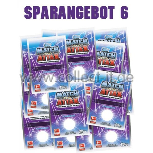 Match Attax - Spar 6 - Saison 15/16 - ALLE 36 Vereinswappen