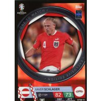 OTW 11 - Xaver Schlager - One to Watch Exclusive Edition...