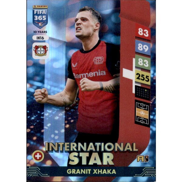 INT06 - Granit Xhaka - Internationls Stars - 2025