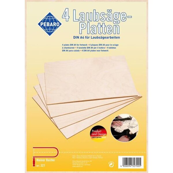 LAUBSÄGE-SPERRHOLZ (4 PLATTEN)