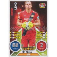 MX 217 - Bernd Leno Saison 16/17