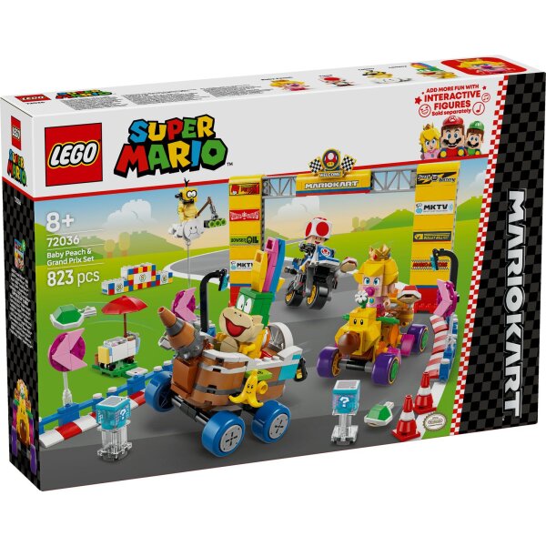 LEGO® Super Mario 72036 - Mario Kart™ – Baby Peach & Grand Prix–Set