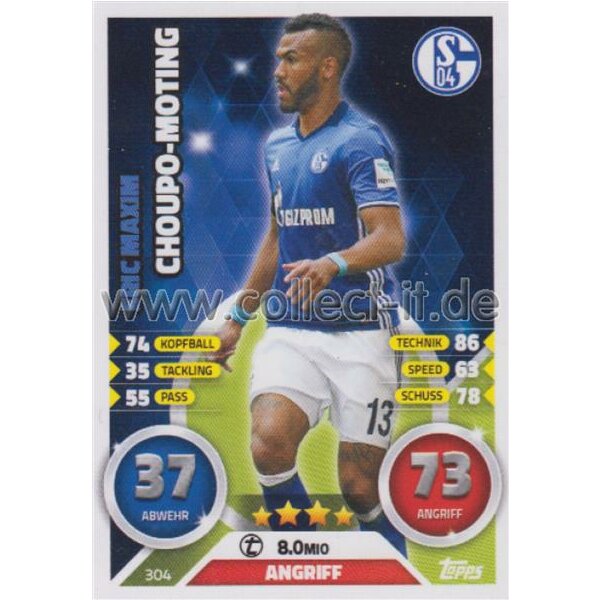 MX 304 - Eric Maxim Choupo-Moting Saison 16/17