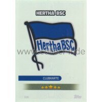 MX 326 - Hertha BSC - Clubkarten Saison 16/17