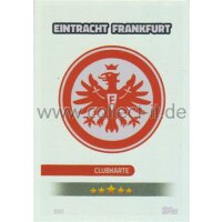 MX 330 - Eintracht Frankfurt - Clubkarten Saison 16/17