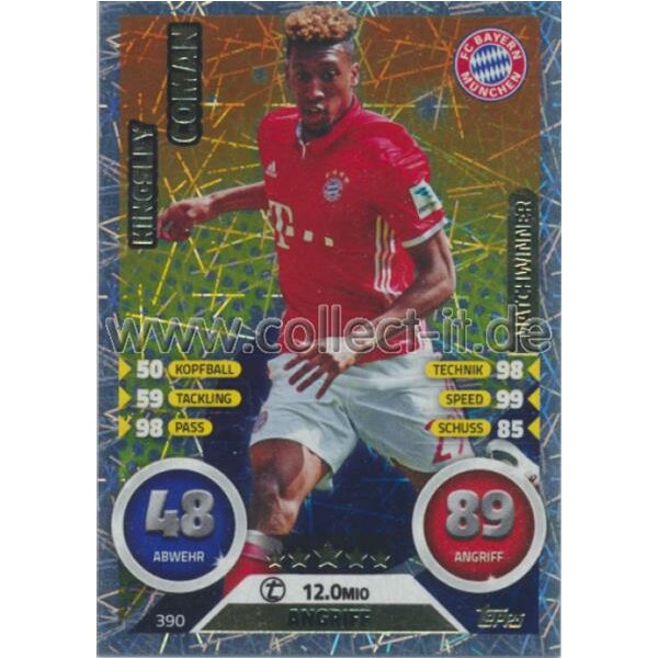 MX 390 - Kingsley Coman - Matchwinner Saison 16/17