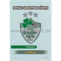 MX 418 - SpVgg Greuther Fürth - Clubkarte - 2....