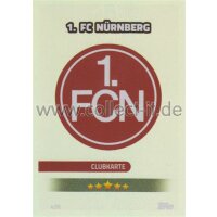 MX 436 - 1. FC Nürnberg - Clubkarte - 2. Bundesliga...