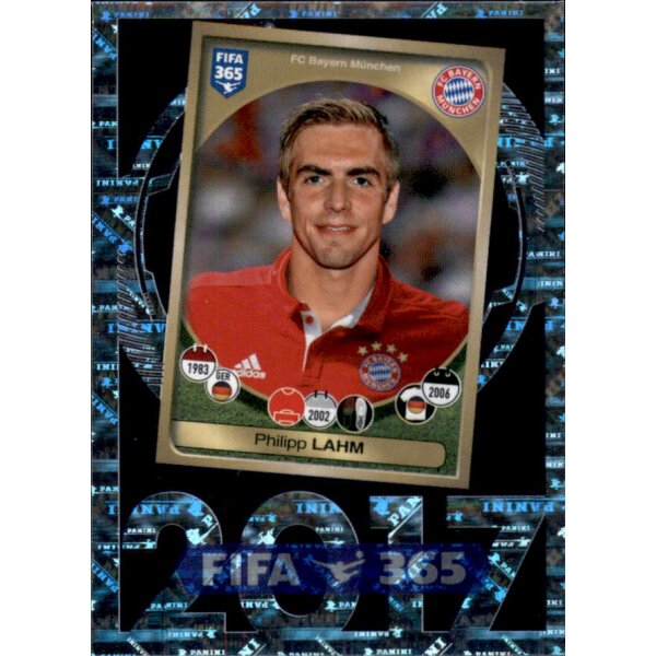 Sticker 5 - Philipp Lahm - FIFA 365 2017