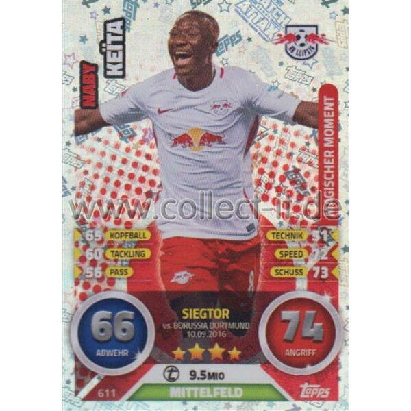 MX 611 - Naby Keita - Magischer Moment Saison 16/17