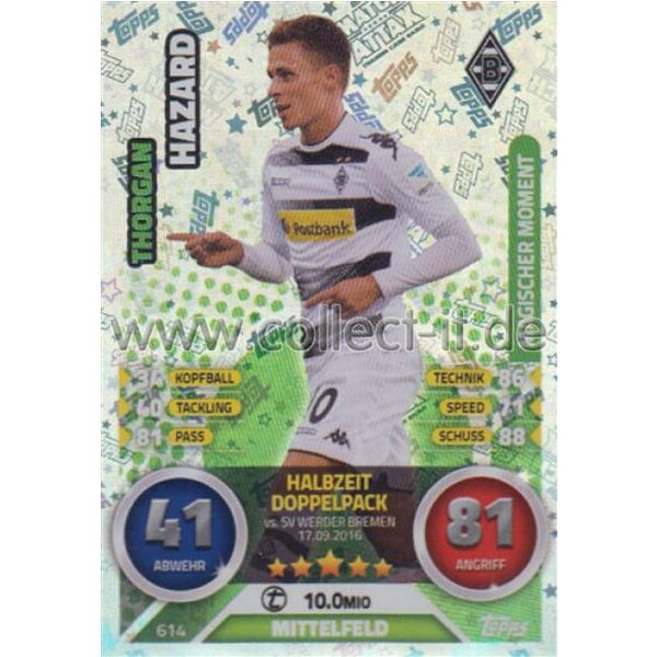 MX 614 - Thorgan Hazard - Magischer Moment Saison 16/17