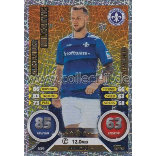 MX 639 - Alexander Milosevic - Matchwinner Saison 16/17