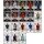 Topps Match Attax Bundesliga - 2024/25 - Alle 18 Black and White Pixel-Pitch Karten