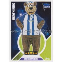 MX A2 - Maskottchen - Herthinho - Hertha BSC Saison 16/17