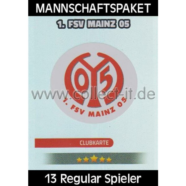 Mannschafts-Paket - 1. FSV Mainz 05 - Saison 2016/17