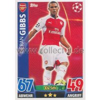 CL1516-003 - Kieran Gibbs - Base Card