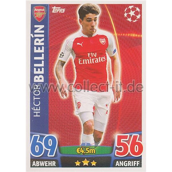 CL1516-007 - Héctor Bellerín - Base Card