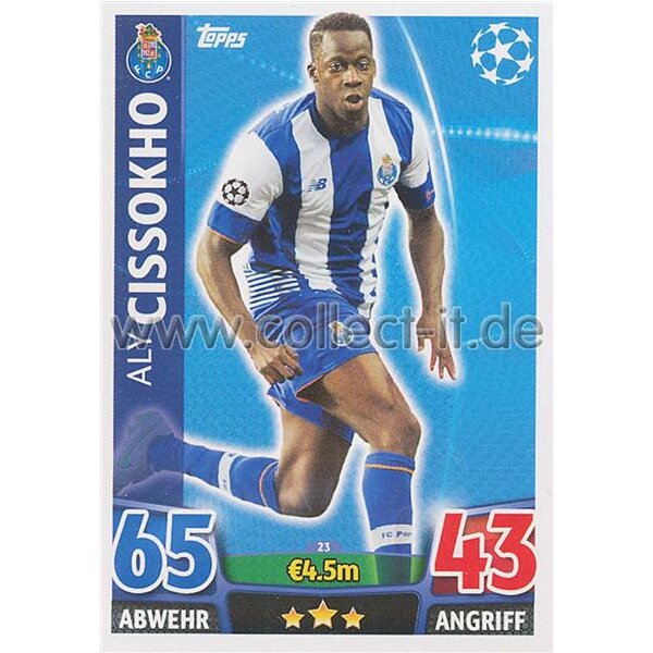 CL1516-023 - Aly Cissokho - Base Card