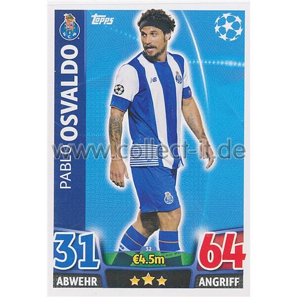 CL1516-032 - Pablo Osvaldo - Base Card