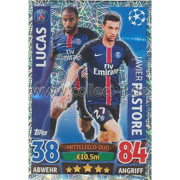 CL1516-072 - Lucas & Javier Pastore - Midfield Duo