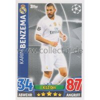 CL1516-088 - Karim Benzema - Base Card