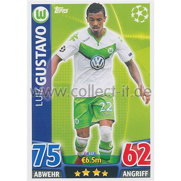CL1516-117 - Luiz Gustavo - Base Card