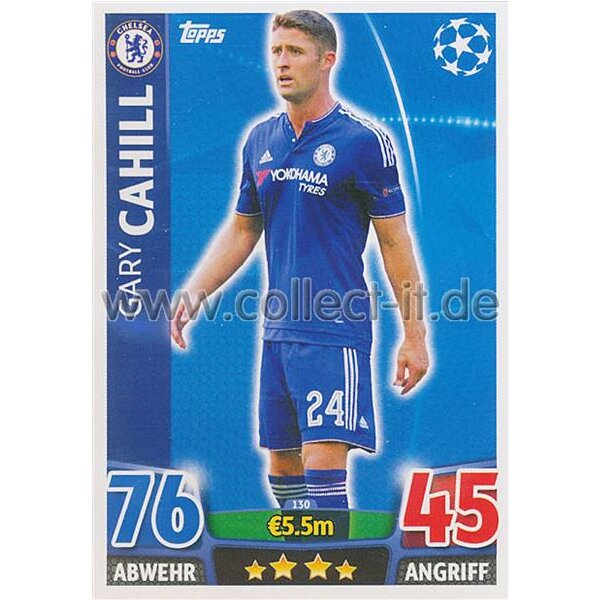 CL1516-130 - Gary Cahill - Base Card