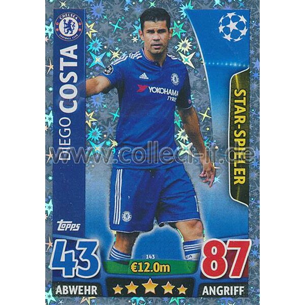 CL1516-143 - Diego Costa - Star Player