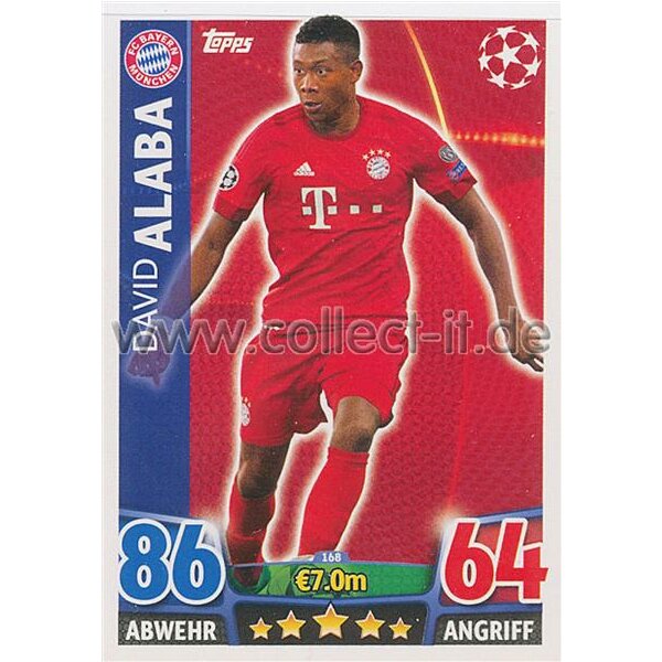 CL1516-168 - David Alaba - Base Card