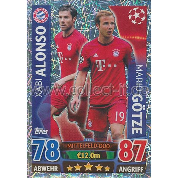 CL1516-180 - Xabi Alonso & Mario Götze - Midfield Duo