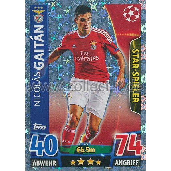 CL1516-190 - Nicolás Gaitán - Star Player