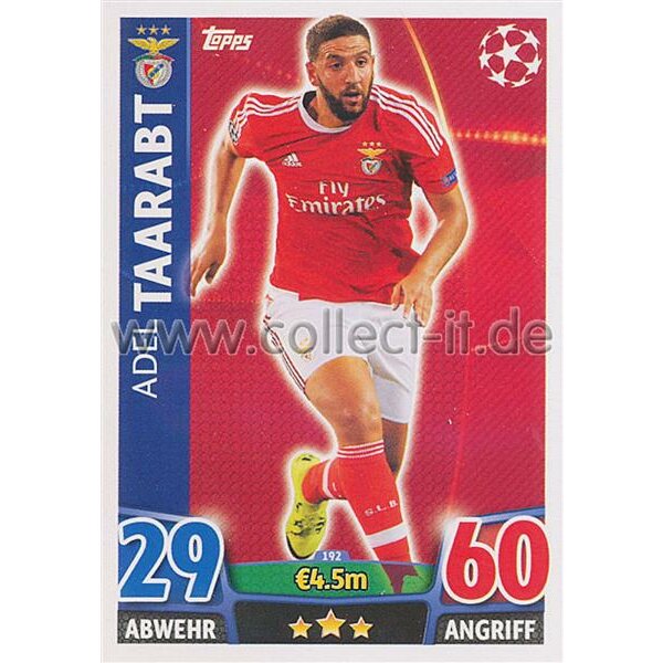 CL1516-192 - Adel Taarabt - Base Card