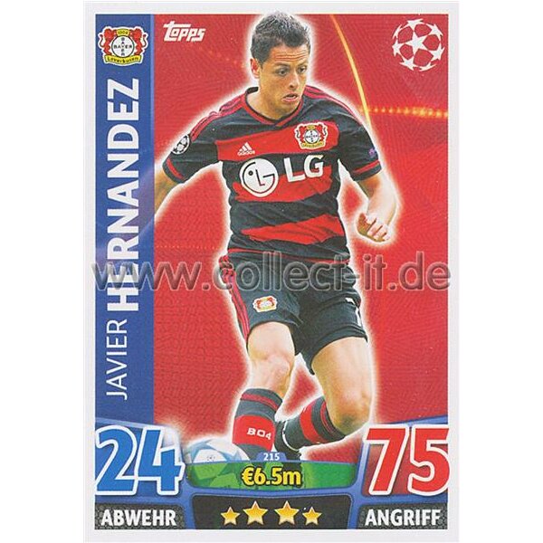 CL1516-215 - Javier Hernández - Base Card