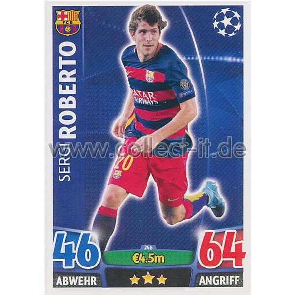 CL1516-246 - Sergi Roberto - Base Card