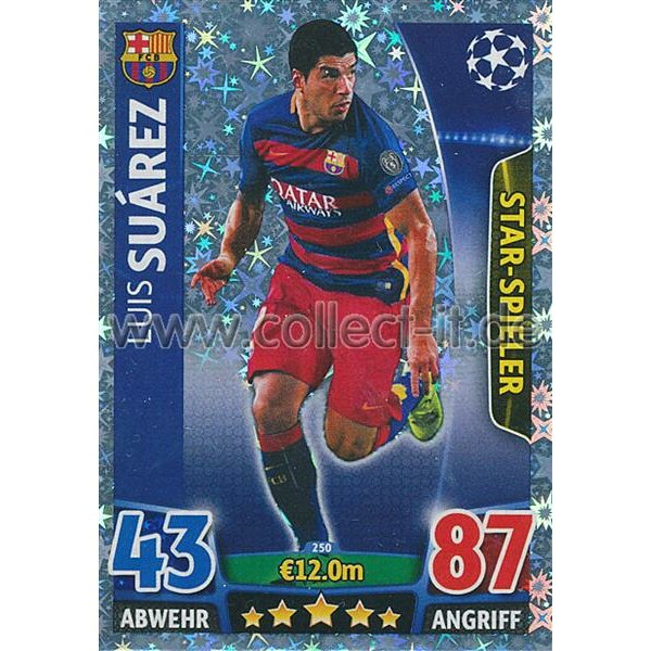 CL1516-250 - Luis Suárez - Star Player