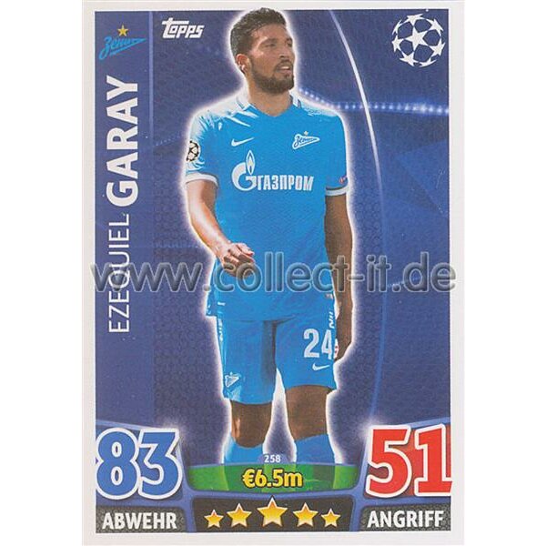 CL1516-258 - Ezequiel Garay - Base Card