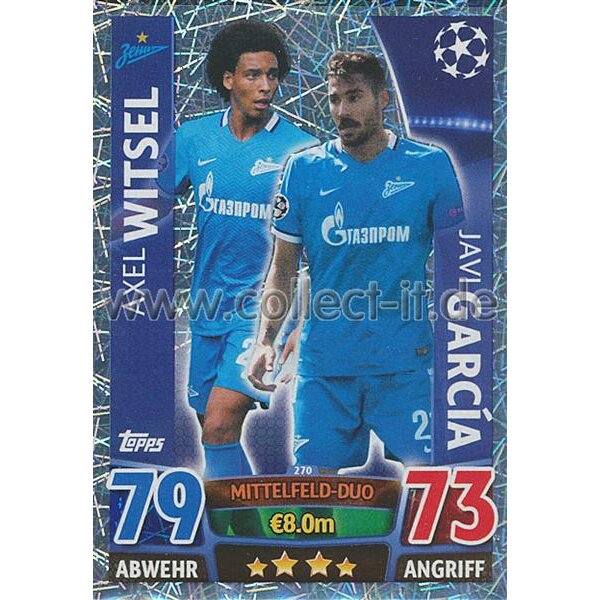 CL1516-270 - Axel Witsel & Javi García - Midfield Duo