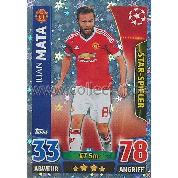 CL1516-331 - Juan Mata - Star Player