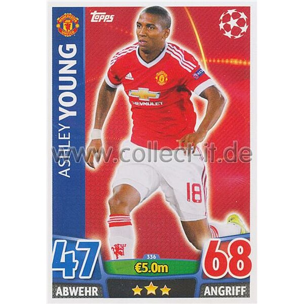 CL1516-336 - Ashley Young - Base Card
