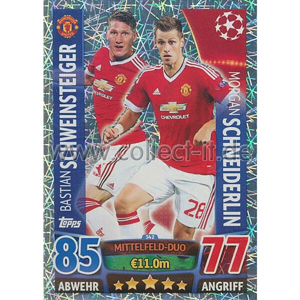 CL1516-342 - Bastian Schweinsteiger & Morgan Schneiderlin - Midfield Duo