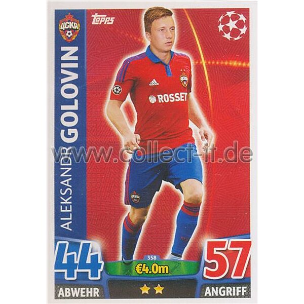 CL1516-358 - Aleksandr Golovin - Base Card