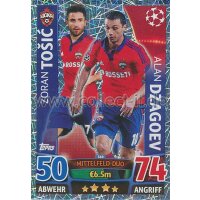 CL1516-360 - Zoran Tosic & Alan Dzagoev - Midfield Duo