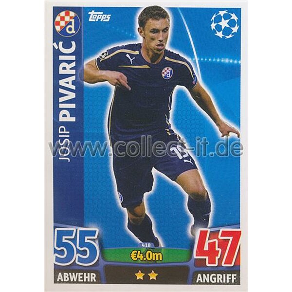 CL1516-418 - Josip Pivaric - Base Card