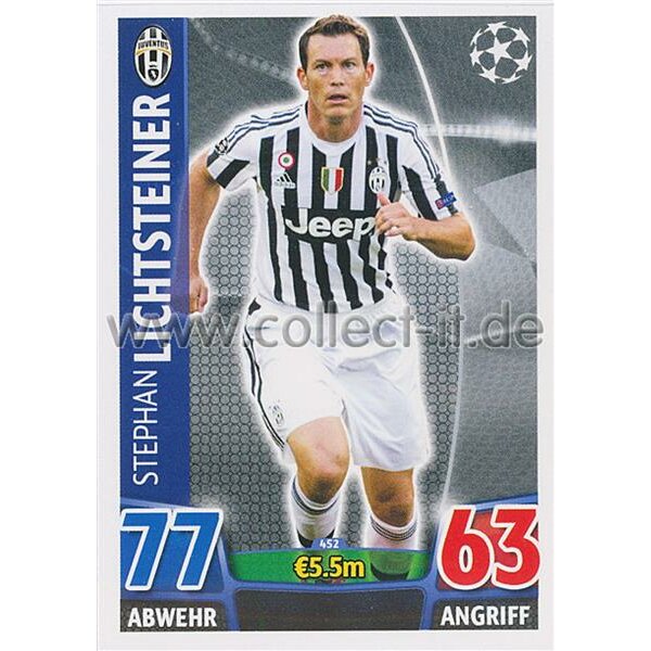 CL1516-452 - Stephan Lichtsteiner - Base Card