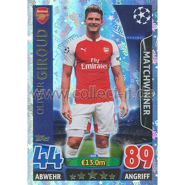 CL1516-469 - Olivier Giroud - Matchwinner