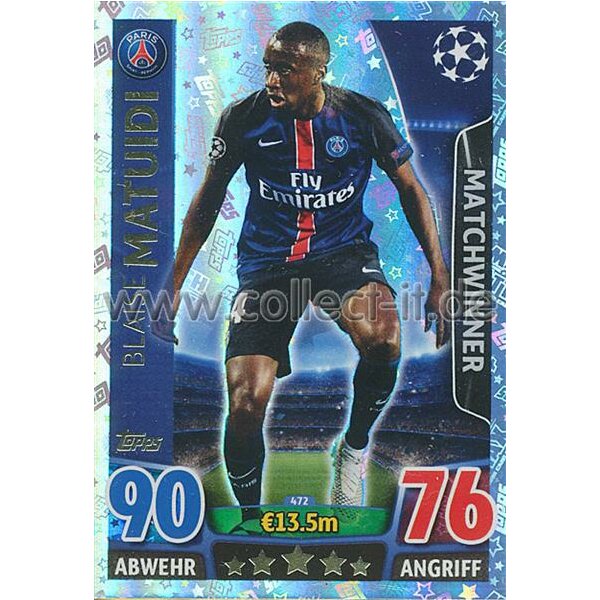 CL1516-472 - Blaise Matuidi - Matchwinner