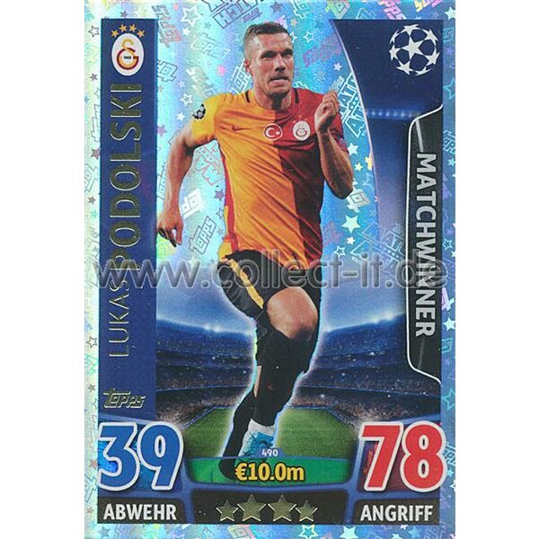 CL1516-490 - Lukas Podolski - Matchwinner