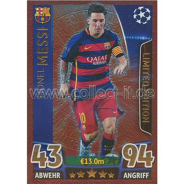 CL1516-LE2-B - Lionel Messi - Limited Edition Bronze